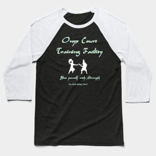 Onyx Court Training Facility Baseball T-Shirt